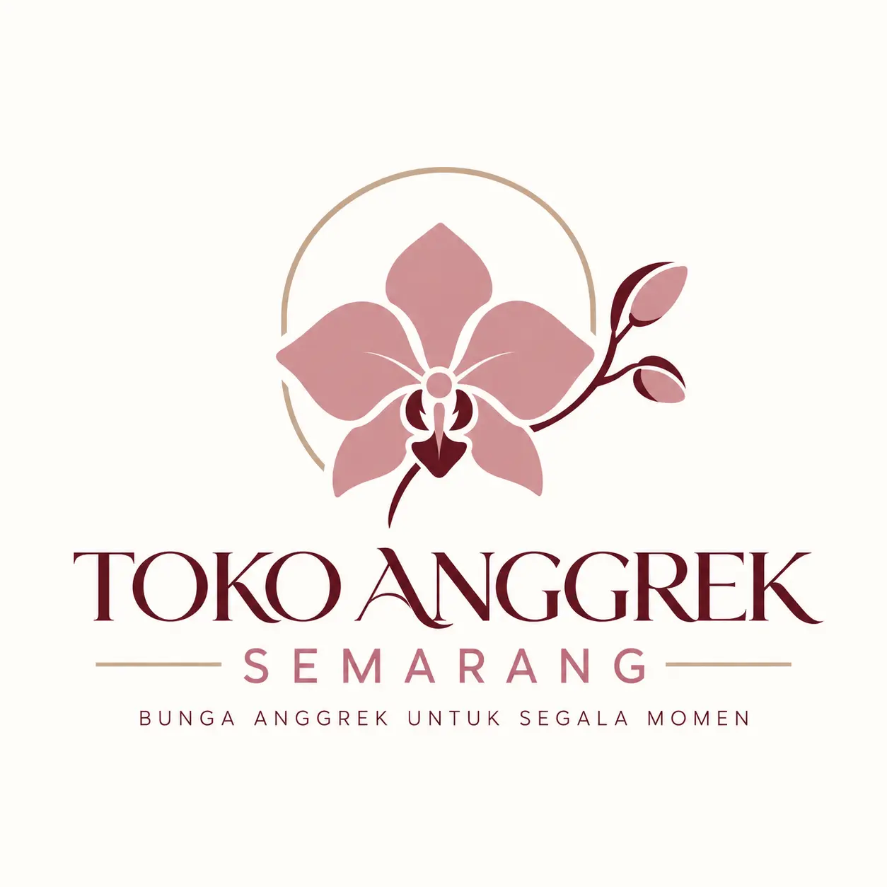 Logo Toko Anggrek Semarang
